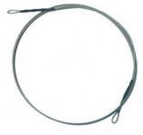 CARBON COATED WIRE LEADER LOOP-LOOP 30 lbs