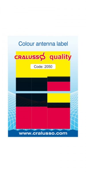 COLOUR ANTENNA LABEL - serie 2050