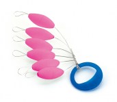 FLOAT OVAL Ø6x13.5mm - PINK