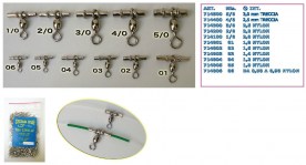 GIRELLA CRANE CON TUBO Mis. 6 - 50pz
