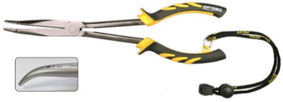 PINZA A BECCO CURVO EXTRA LONG - 28 cm INOX