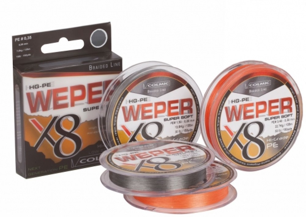 WEPER X8 GREY - 275mt - 0.09 - 15 LBS