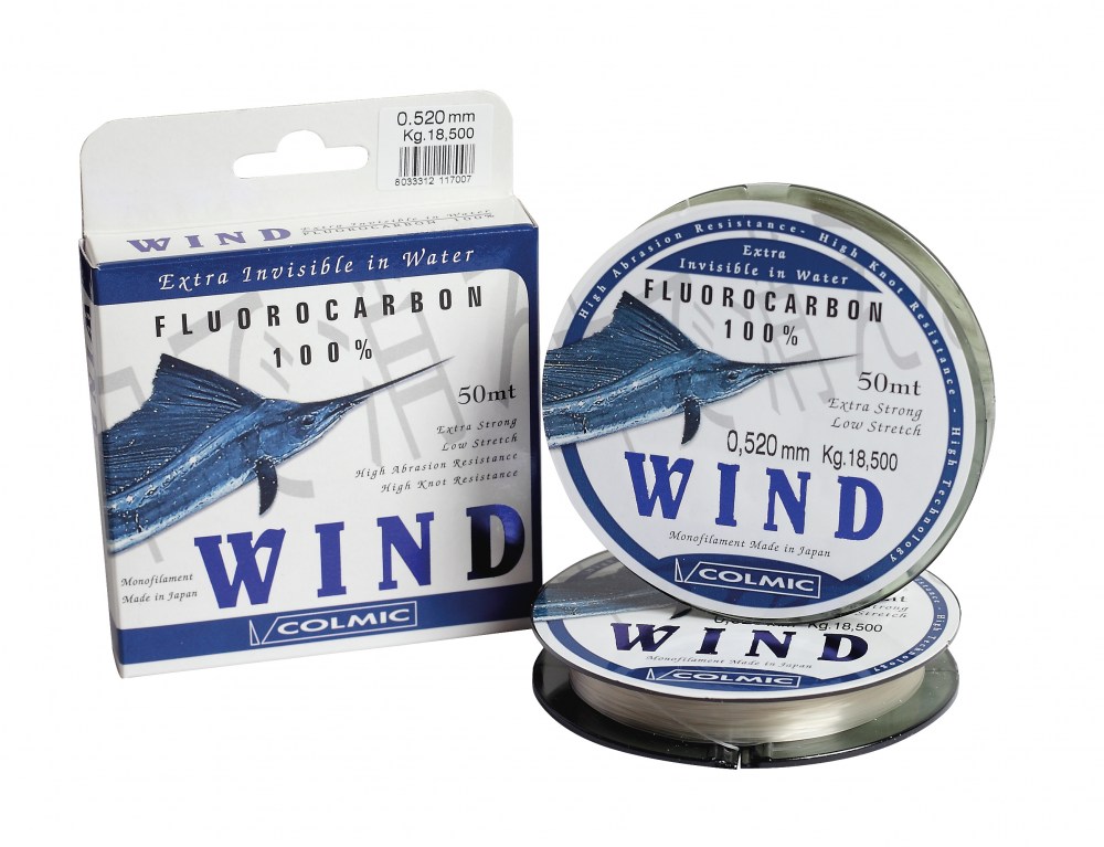 WIND FLUOROCARBON 50mt - 0.35