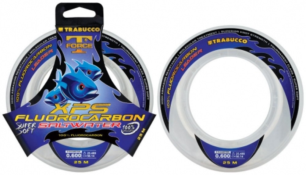 XPS FLUOROCARBON SALTWATER 25mt - 0.60