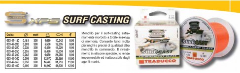 XPS SURF CASTING 300mt - 0,309