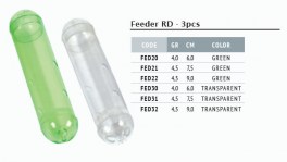 FEEDER RD 9.0cm 4.5gr TRASPARENT